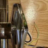 Stunning smoked glass wall sconces from the 1970s.