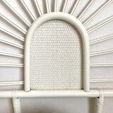 Rattan headboard 1 person