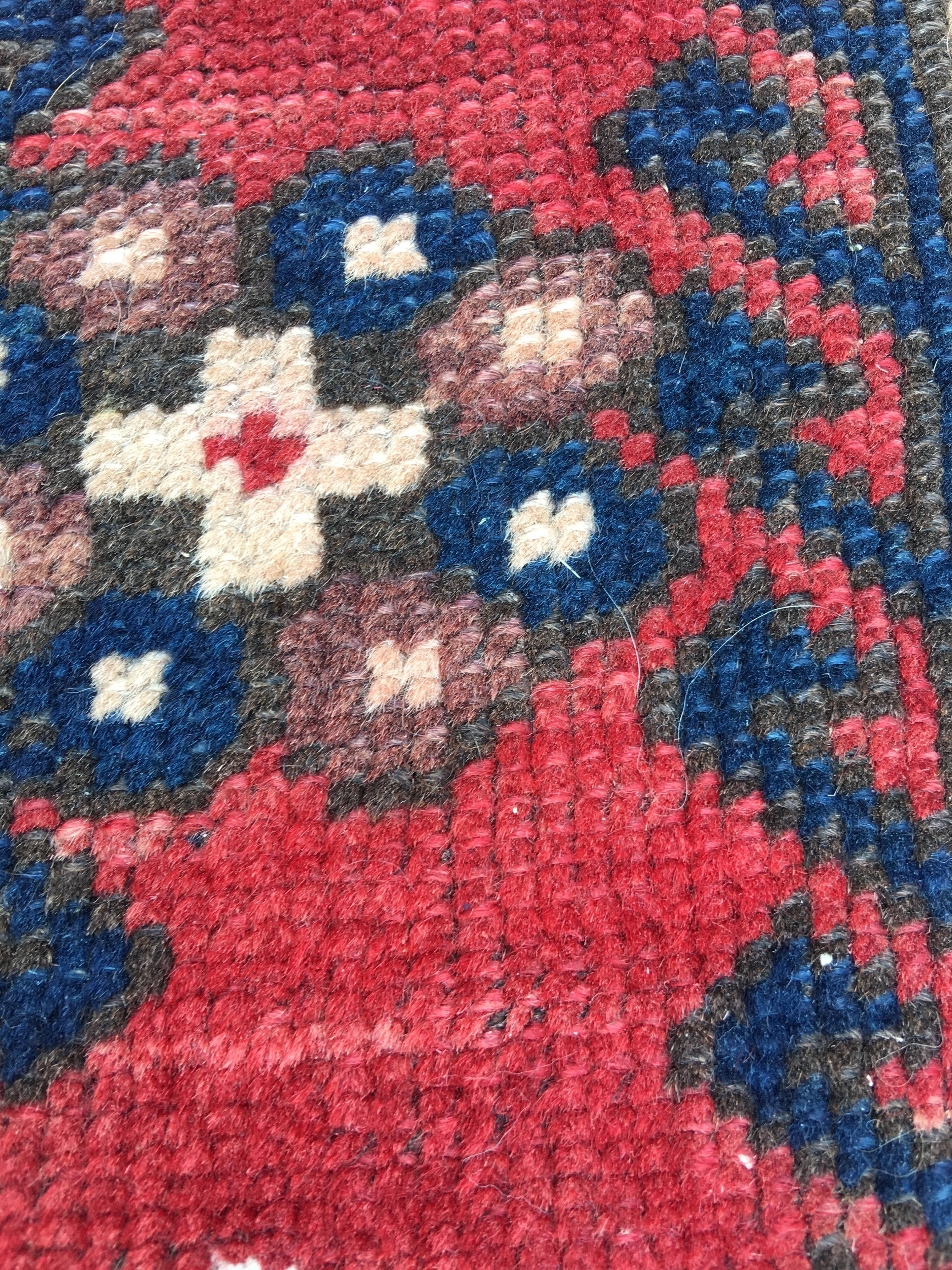 Ancien tapis turc oushac, 204x120cm