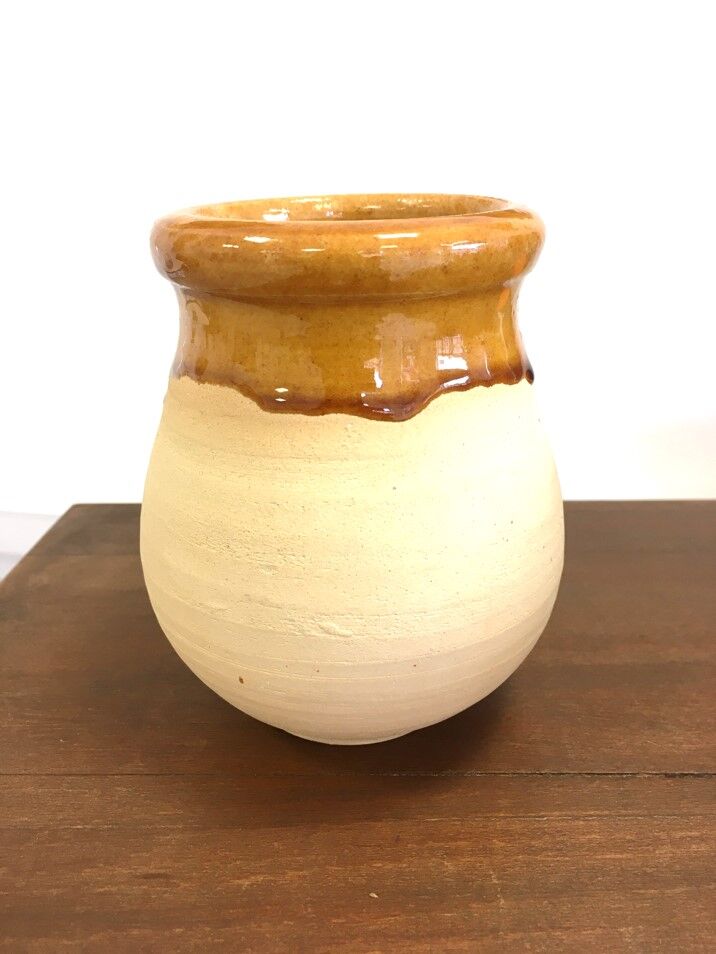Terracotta pot signed Biot