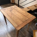 Renovated solid farmhouse table