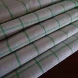 Lot 5 vintage antique tea towels 75 x 50