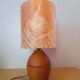 Wooden bedside lamp, 1970