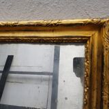 Miroir doré  d'époque louis xv
