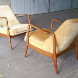 Chair of the 50s/60s vintage Recliner system