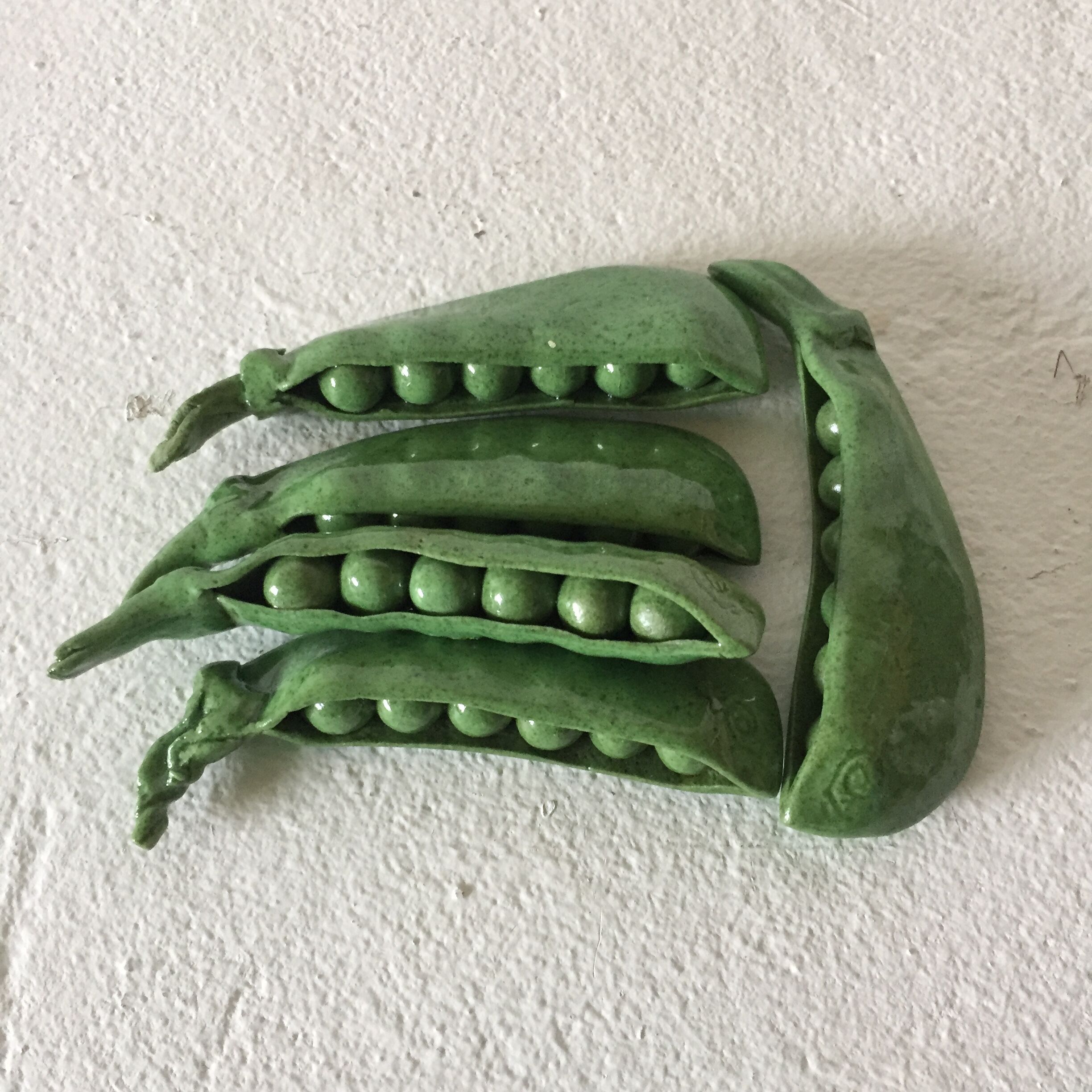 Porte couteaux céramique petit pois