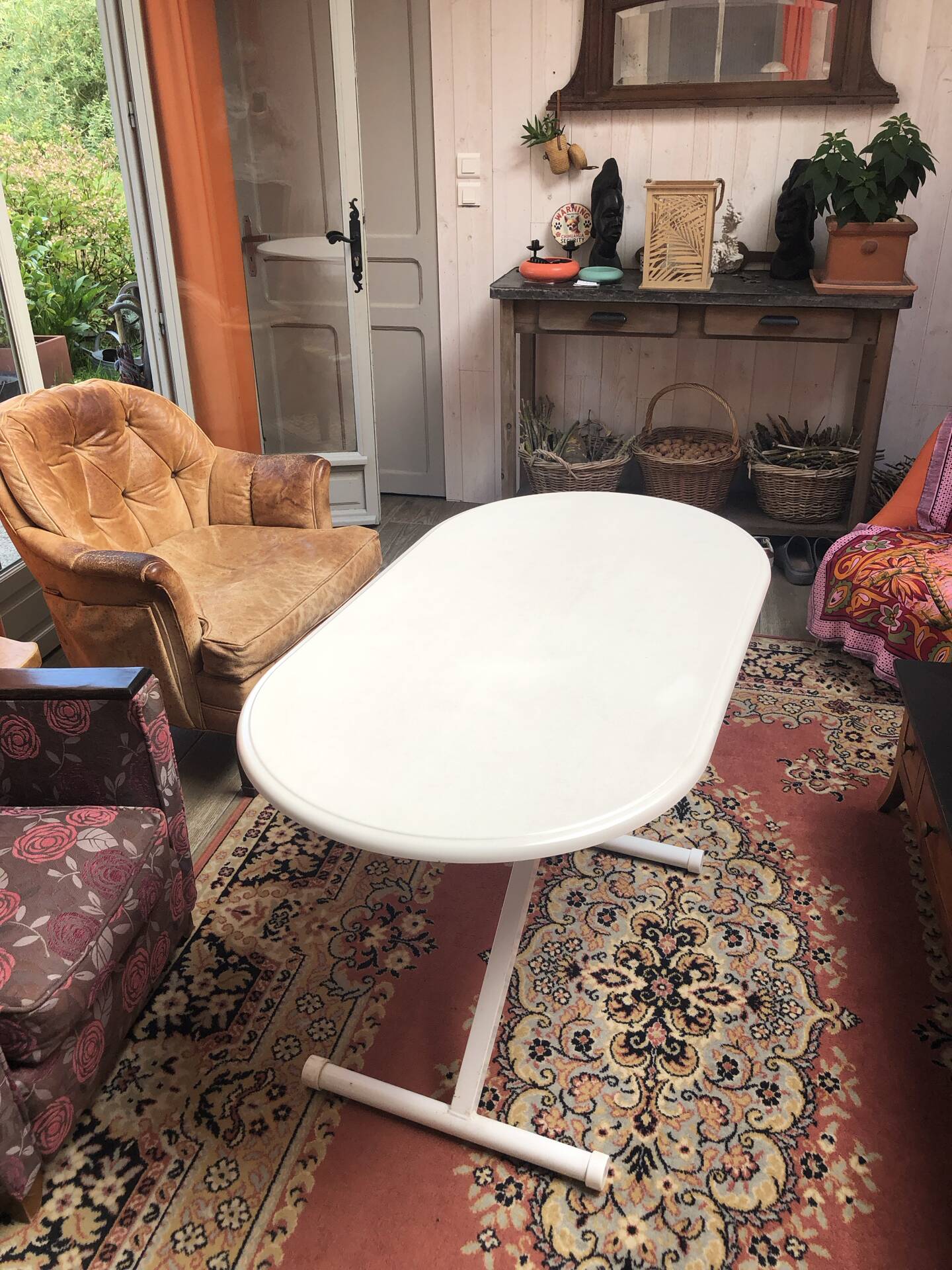 Belle table deux positions haute et basse