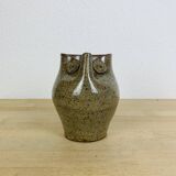 Pichet chouette ou hibou par Alexandre Kostanda, grès zoomorphe