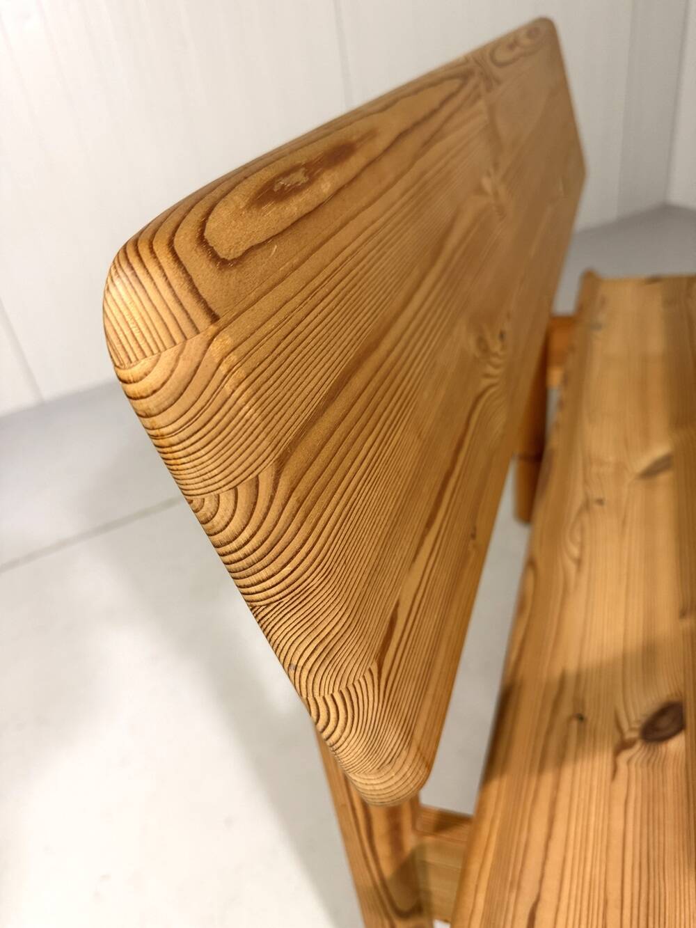 Korup Design solid pine benches with storage space Denmark