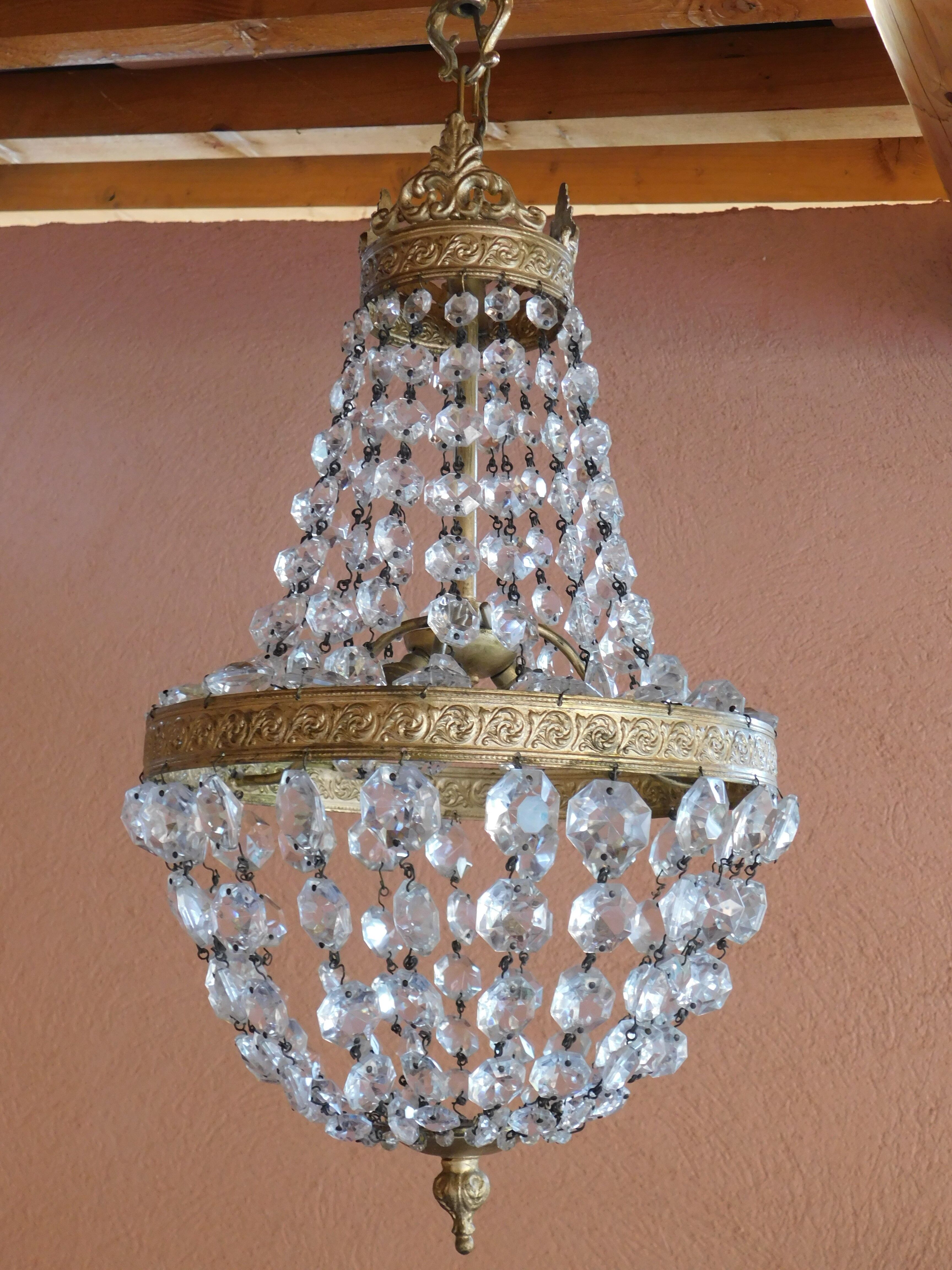 Hot air balloon chandelier - 25 cm