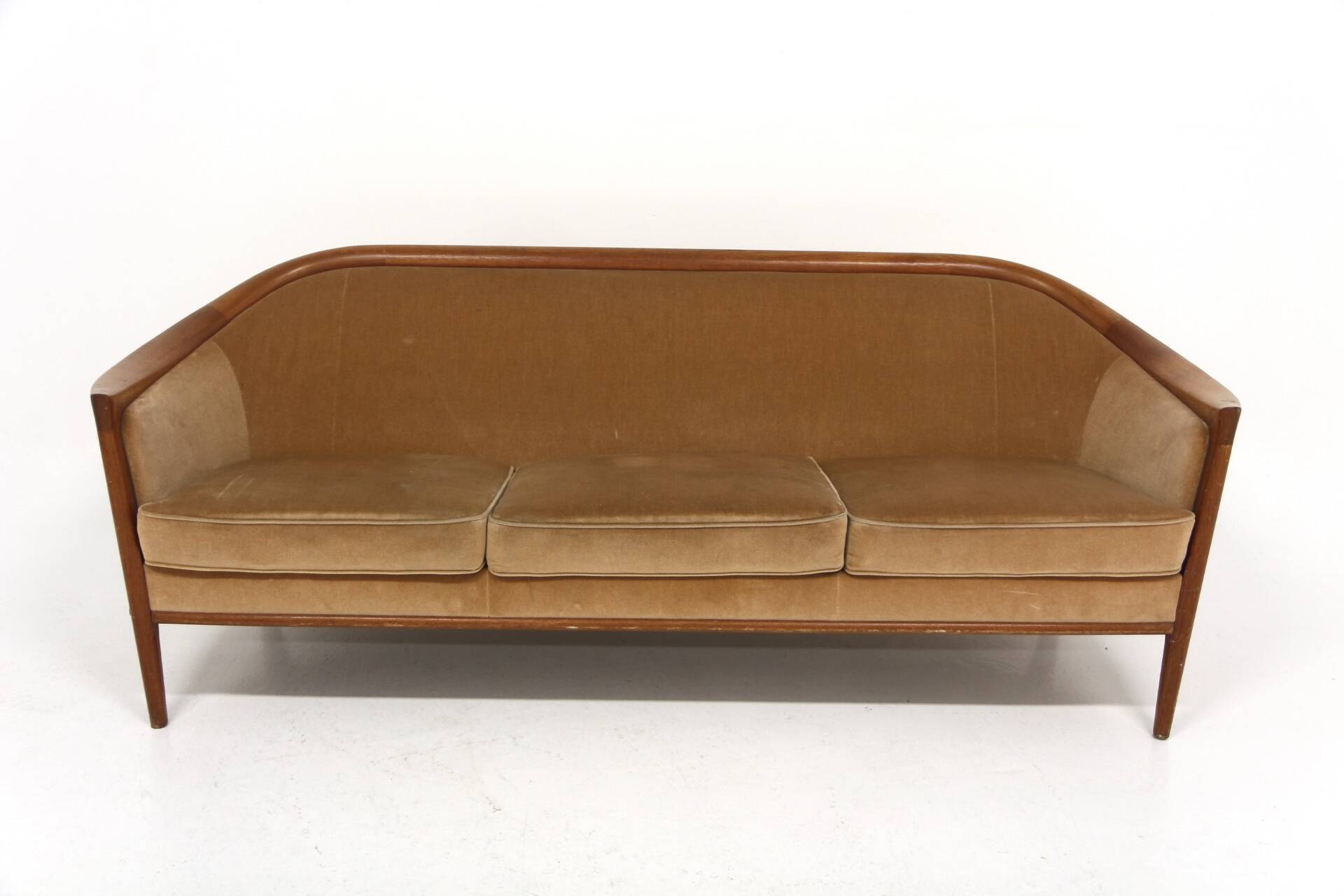 “Fabiola” velvet sofa, Bröderna Andersson, Sweden, 1960