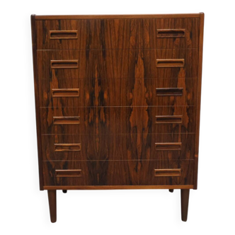 Deense ladekast palissander P. Westergaard vintage