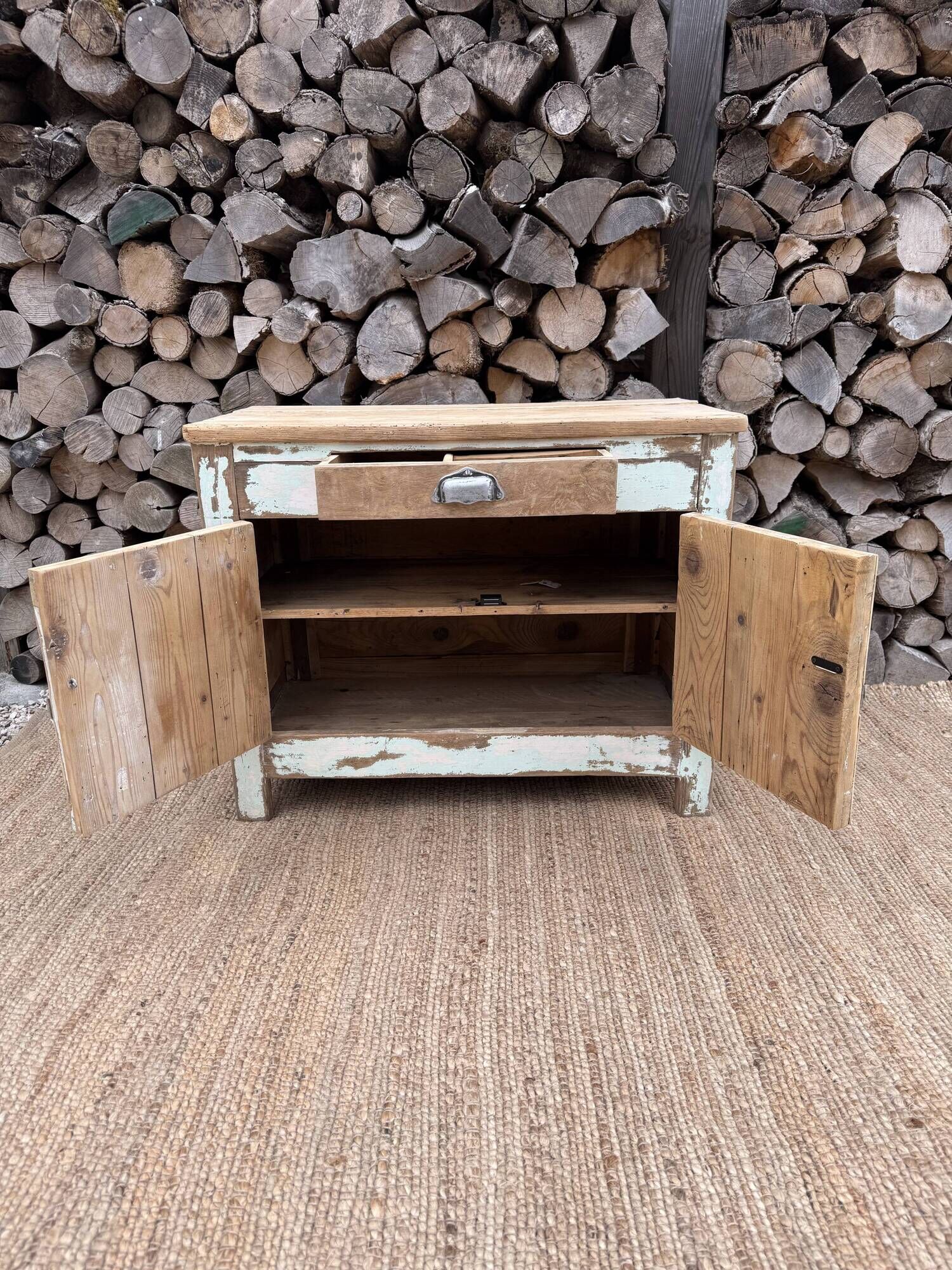 Meuble rangement vintage/ Meuble métier