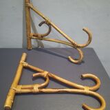 Rattan wall hook