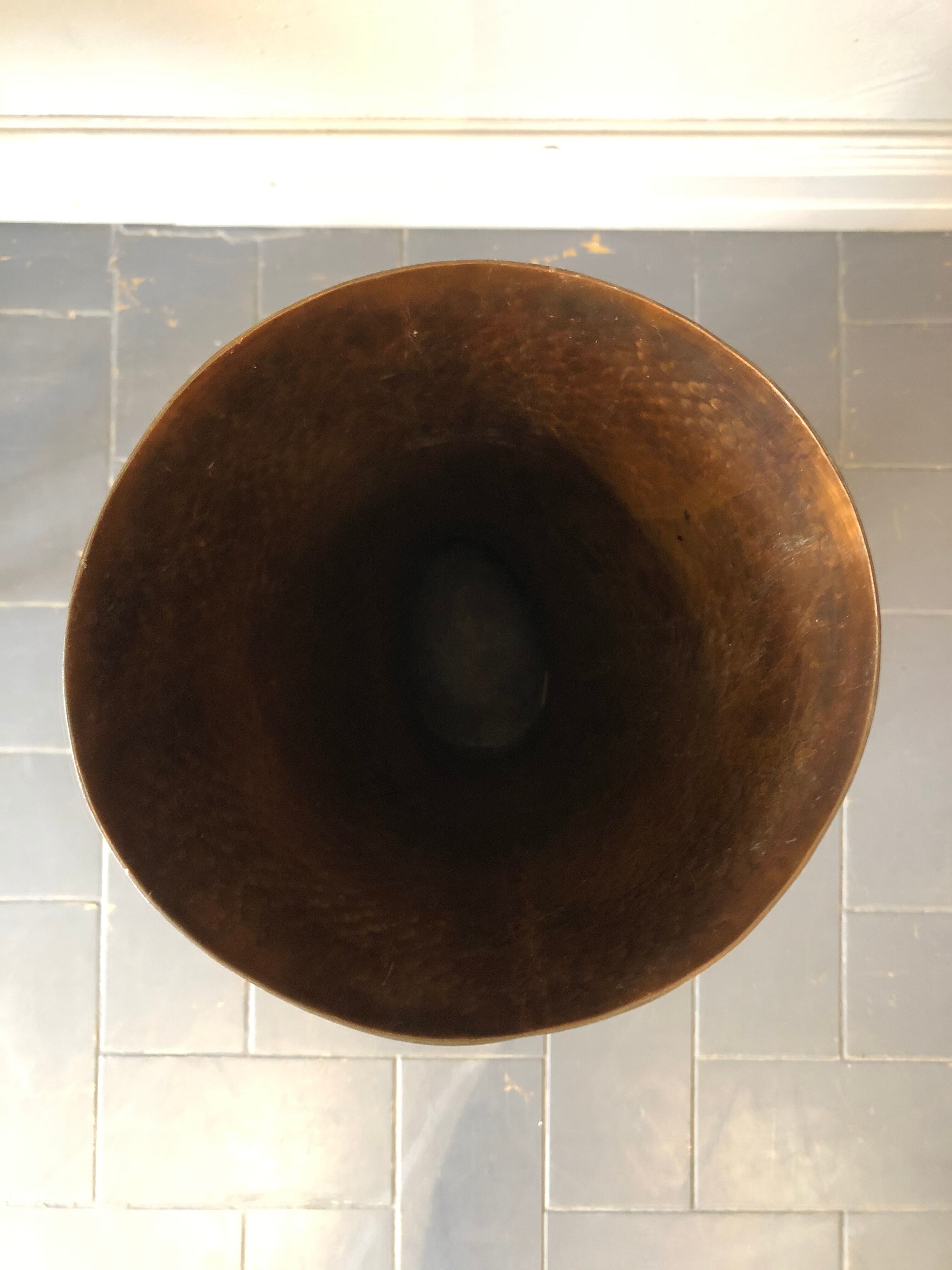 Old umbrella holder