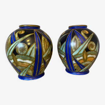 Pair of Bock Keramis vase