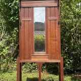 Art Deco oak cloakroom