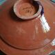 Plate on pedestal XL signed. Potters' City Safi in Morocco.