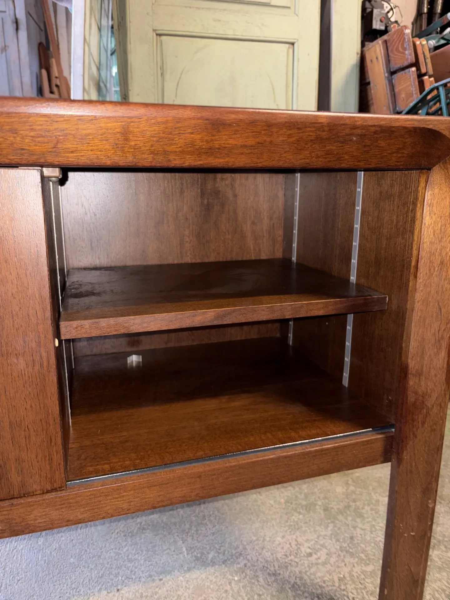 Wooden enfilade