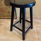 Old black stool