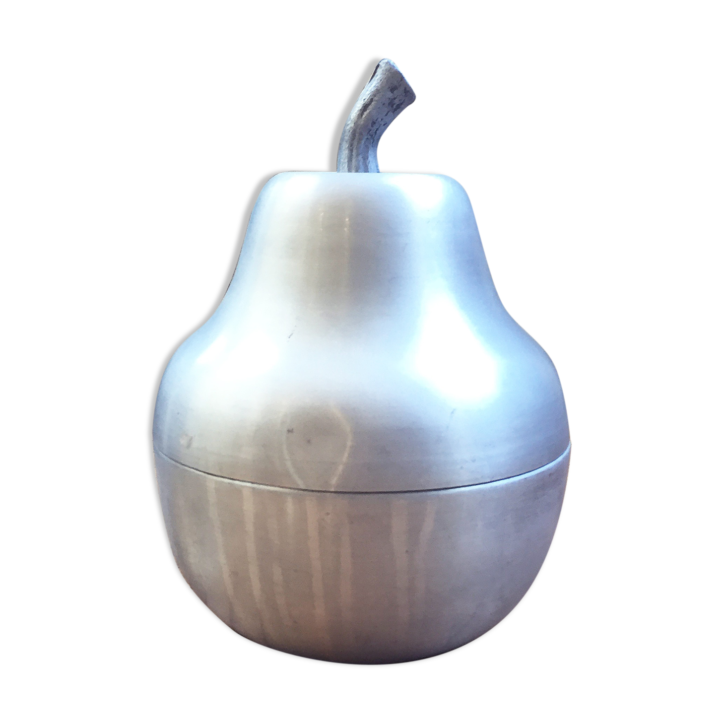 Sceau à glaçon « poire » inox
