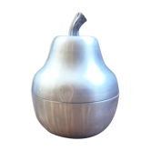 Sceau à glaçon « poire » inox