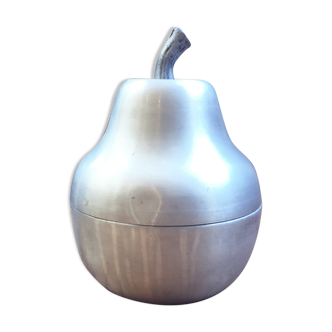 Sceau à glaçon « poire » inox