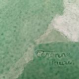 Plate, fruit bowl or leaf-shaped catchall Vallauris