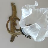 Ancient art nouveau tulip applied