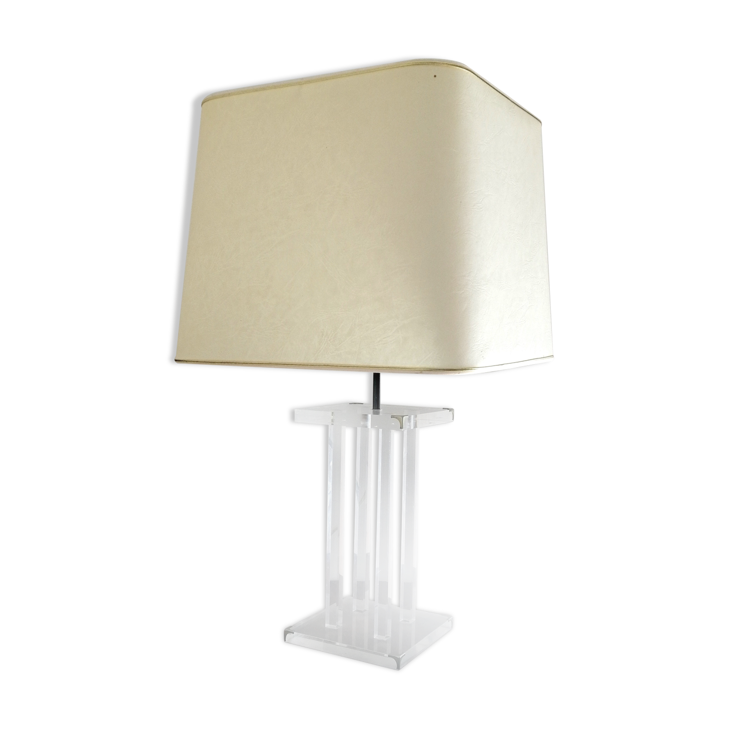 Plexiglas lamp David Lange 70/80'