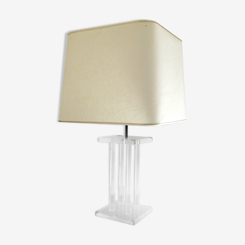 Plexiglas lamp David Lange 70/80'