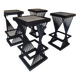 Tabouret demi vrille