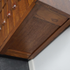 Dutch apothecary furniture in oak mid-twentieth century