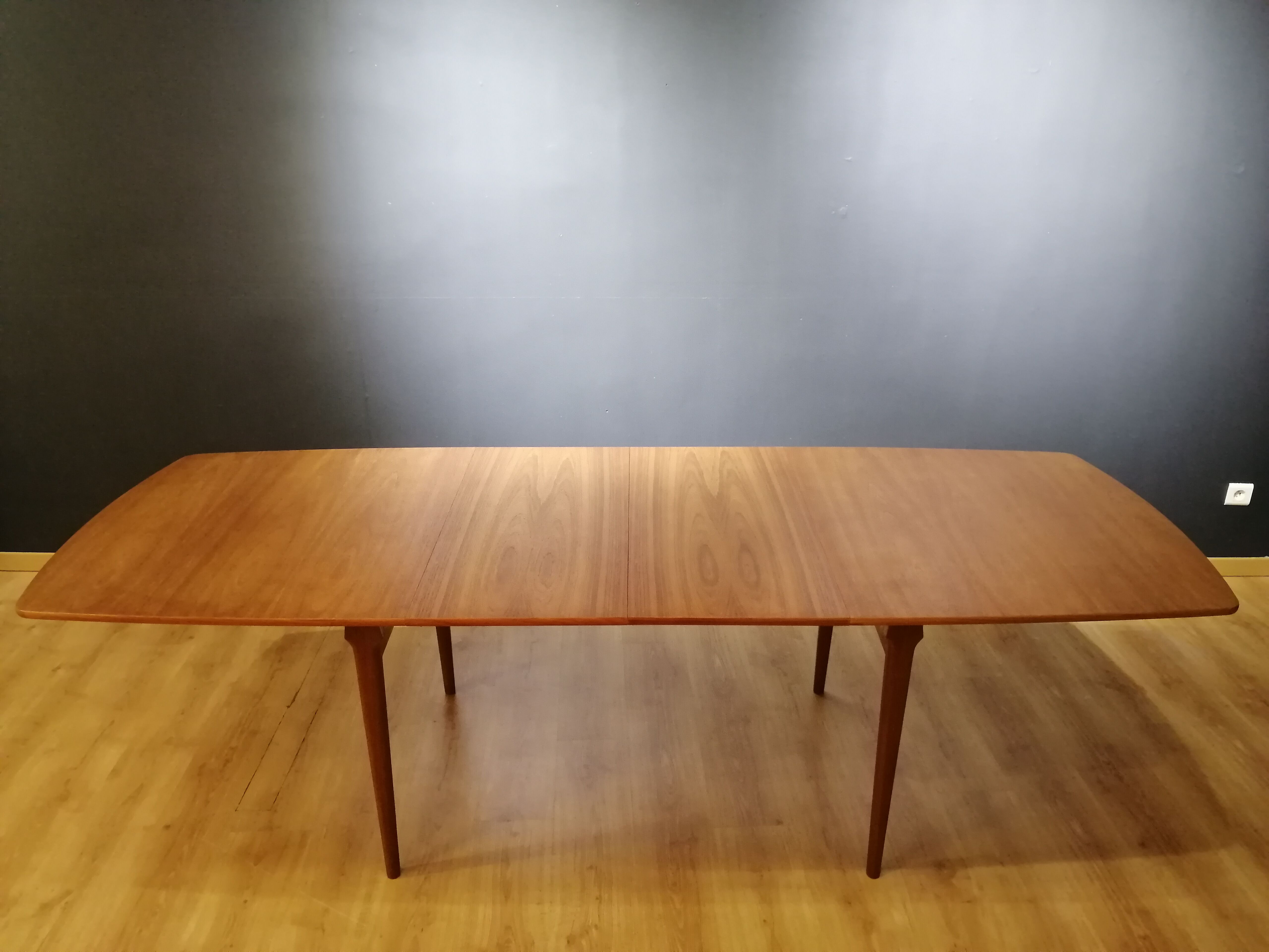 Teak dining table by William Watting for Fristho, 60s