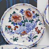 Gien tableware service with Rooster decoration.