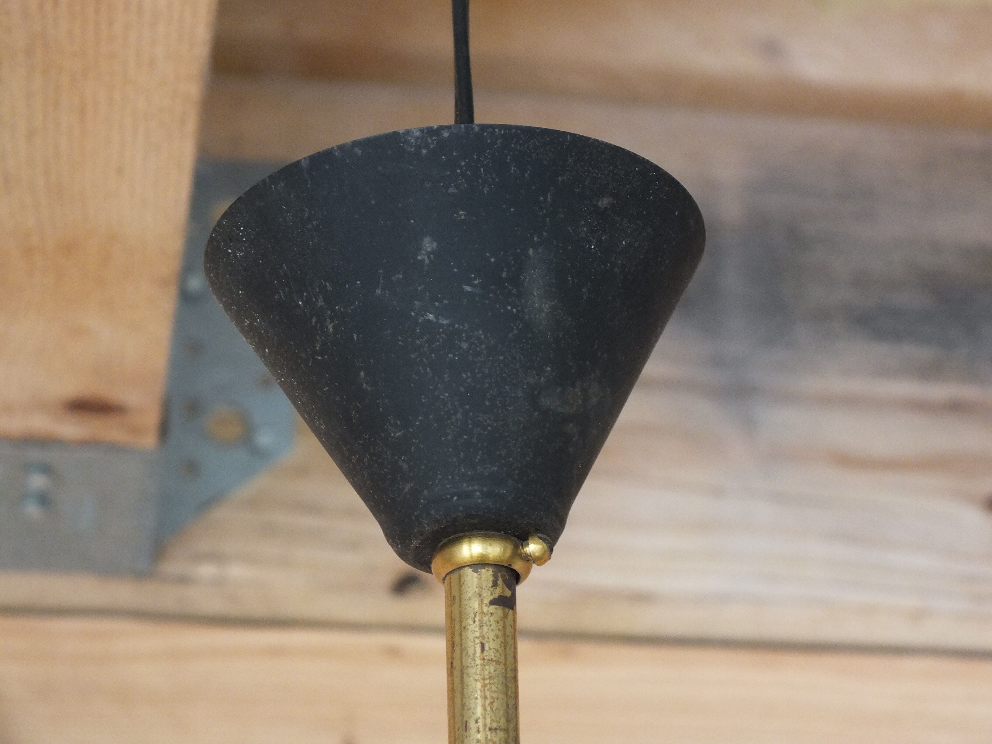 Arlus chandelier with 3 arms of light