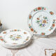 Table service in vintage earthenware Mills of Wolves "ORCHIES" 44 pieces