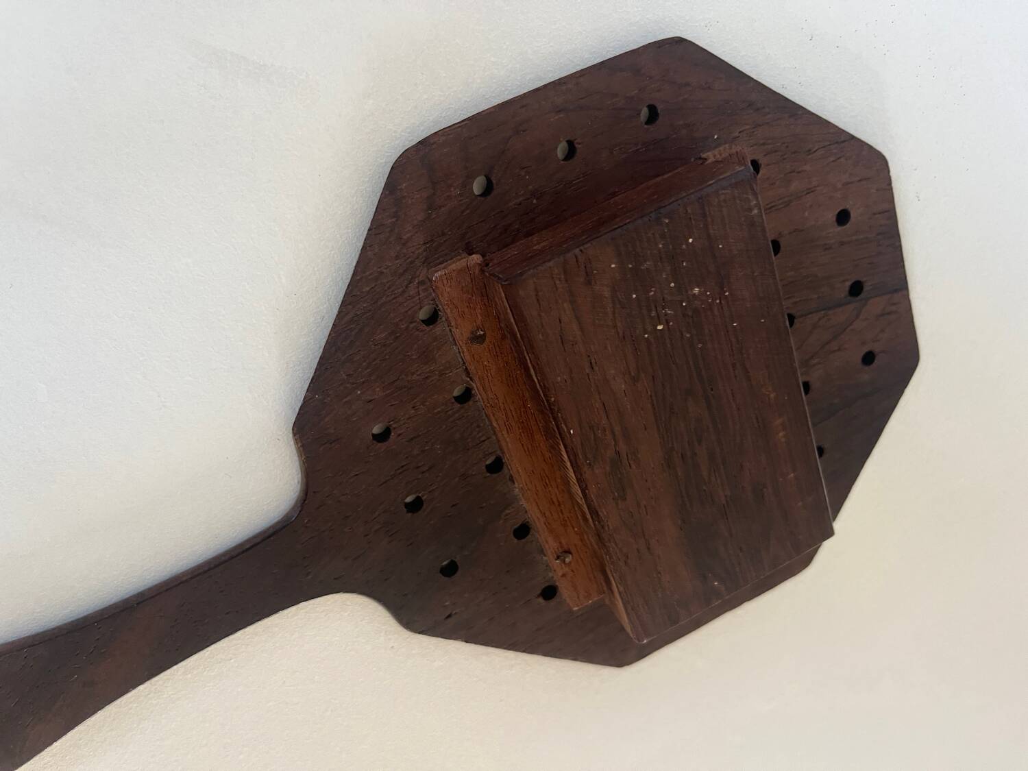 Antique wooden solitaire