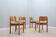 Vintage original set of 4 dining chairs