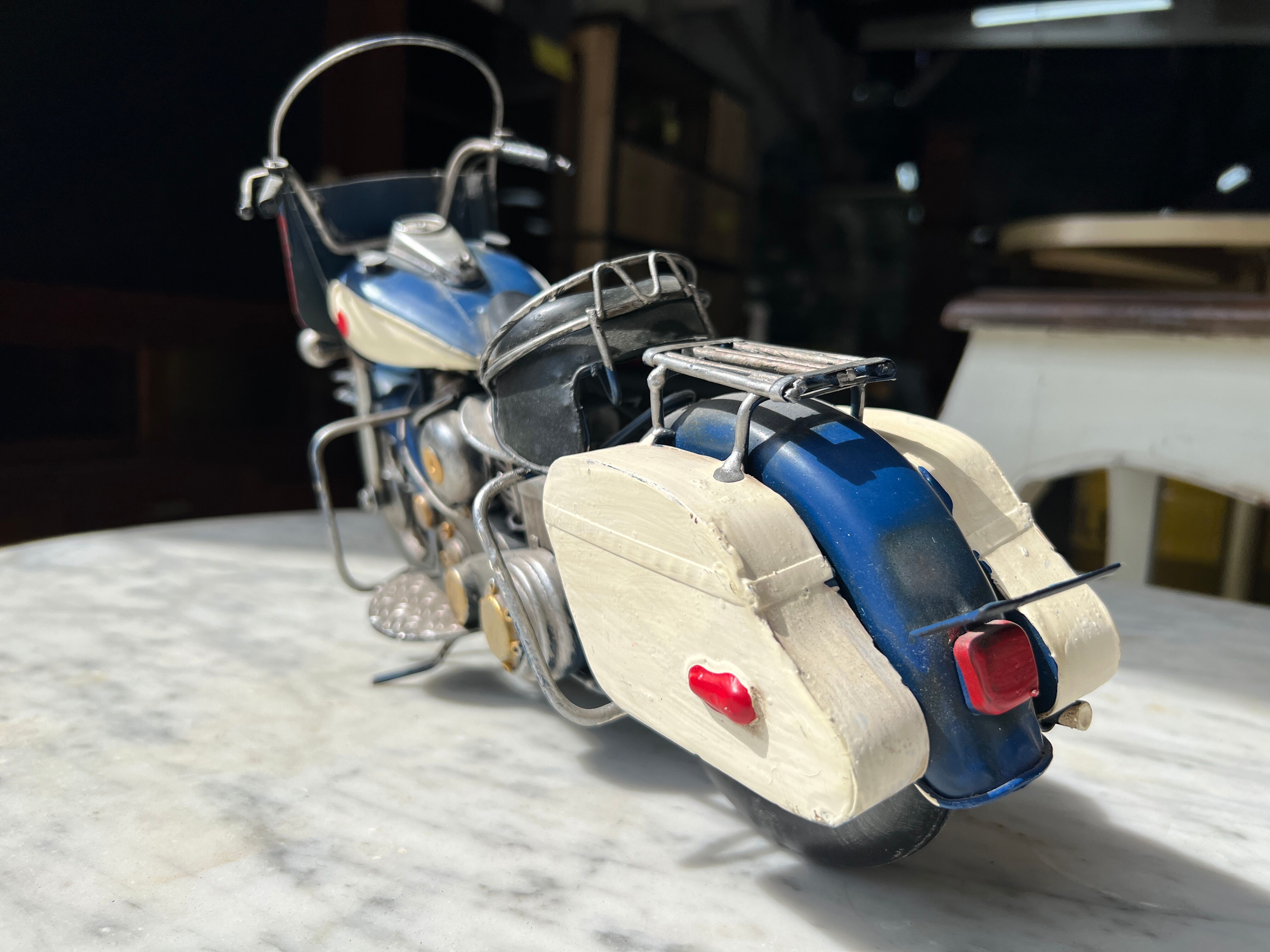 Vintage motorcycle Harley Davidson way 1960