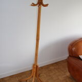 Baumann simple light beech parrot coat holder