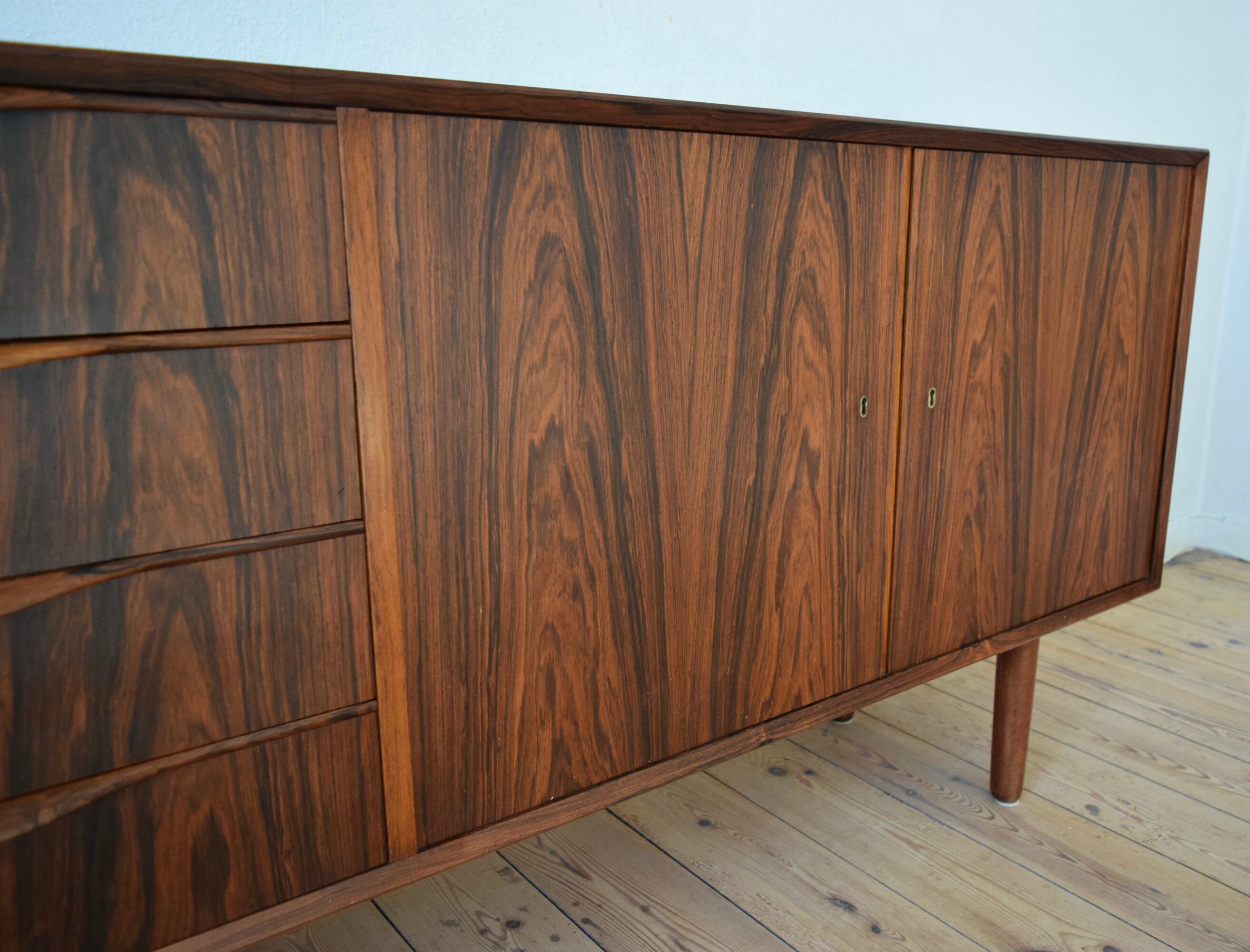 Danish rosewood sideboard by Erling Torvits for Klim Møbelfabrik, 1960s