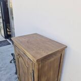 Louis XV jam jar in solid oak, 19th century, Aerogommer