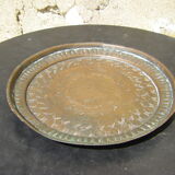 Petit plateau rond oriental ancien