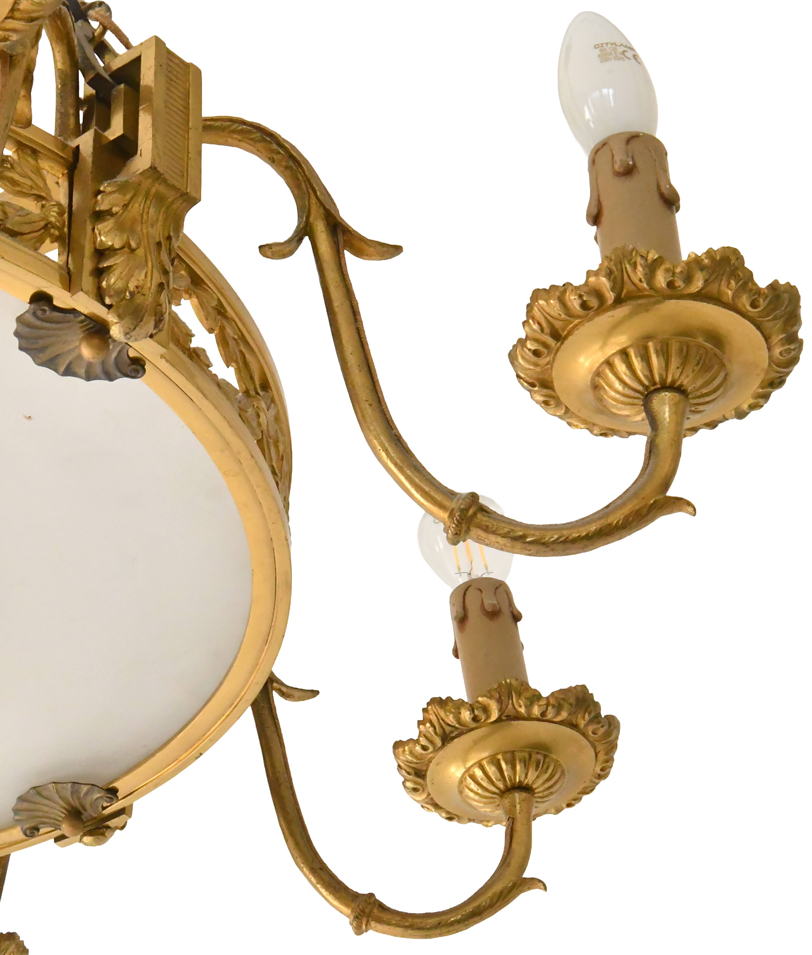 Louis XVI style chandelier