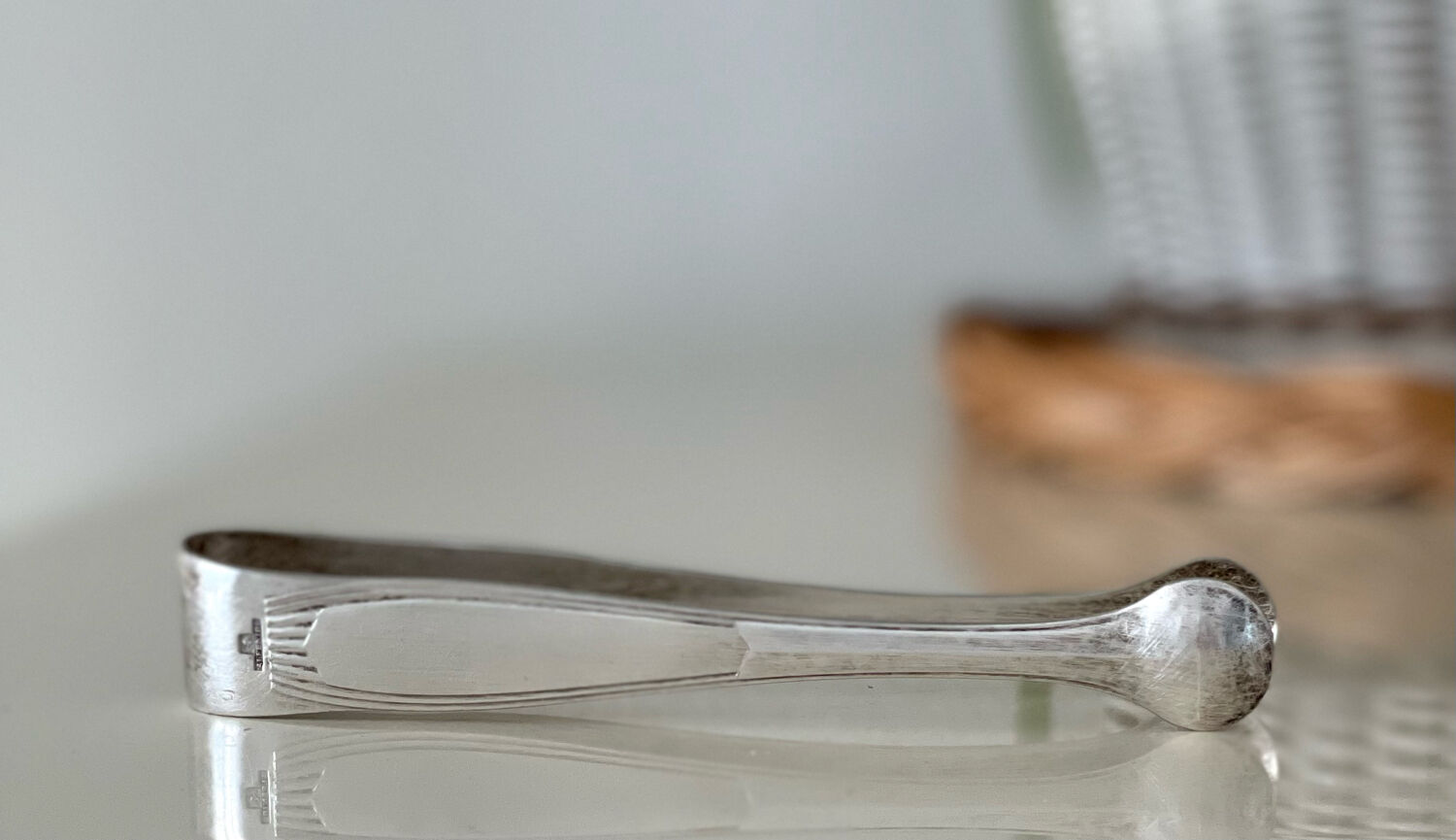 Christofle sugar tongs