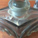 Trio of art deco bottles