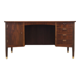 Bureau en noyer, design danois, années 1970, production: Danemark