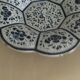 Delft earthenware polylobed dish.