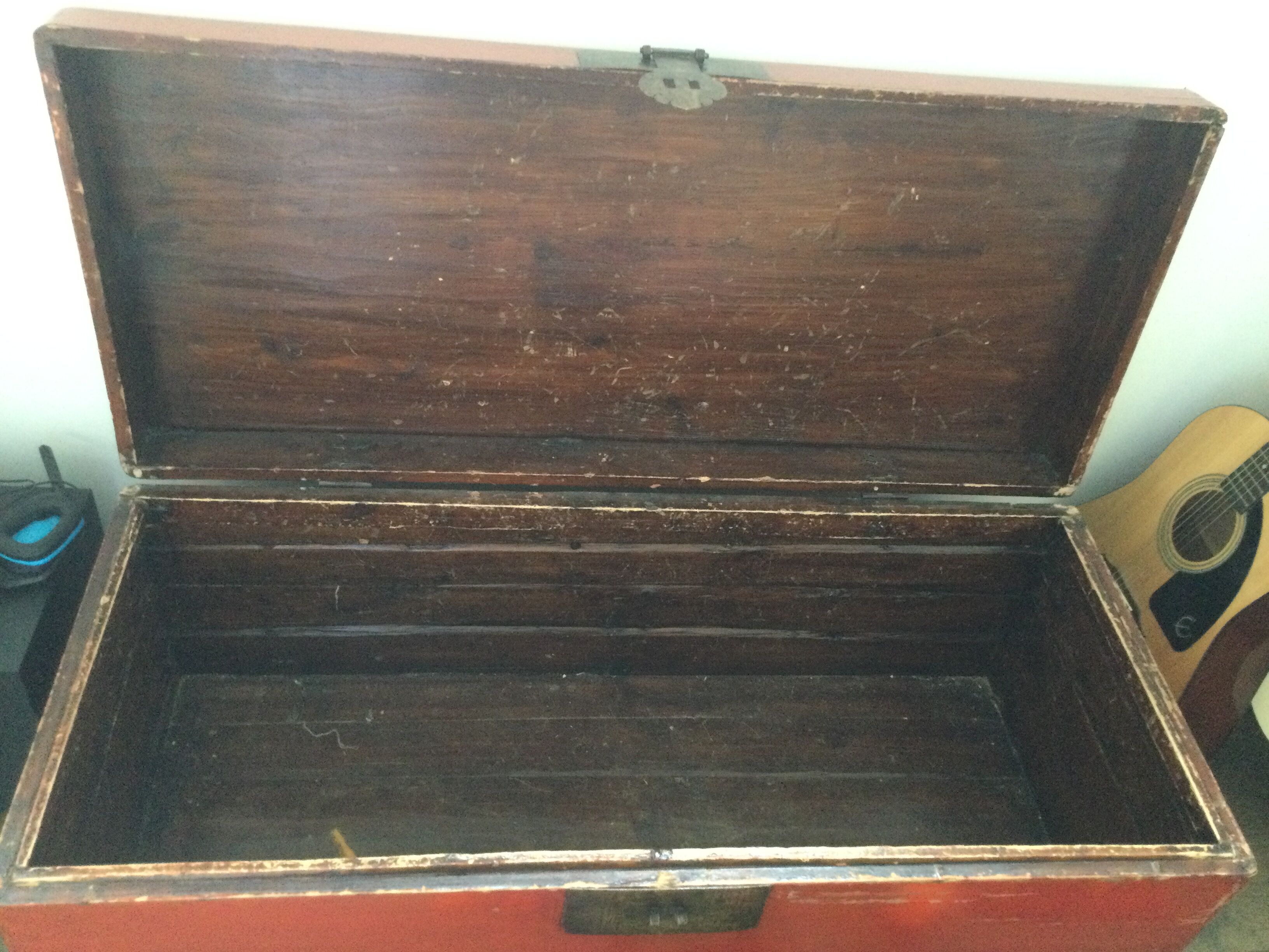 Wooden Chinese chest